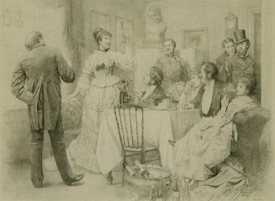 Champagne at the Sacher by Karl Karger